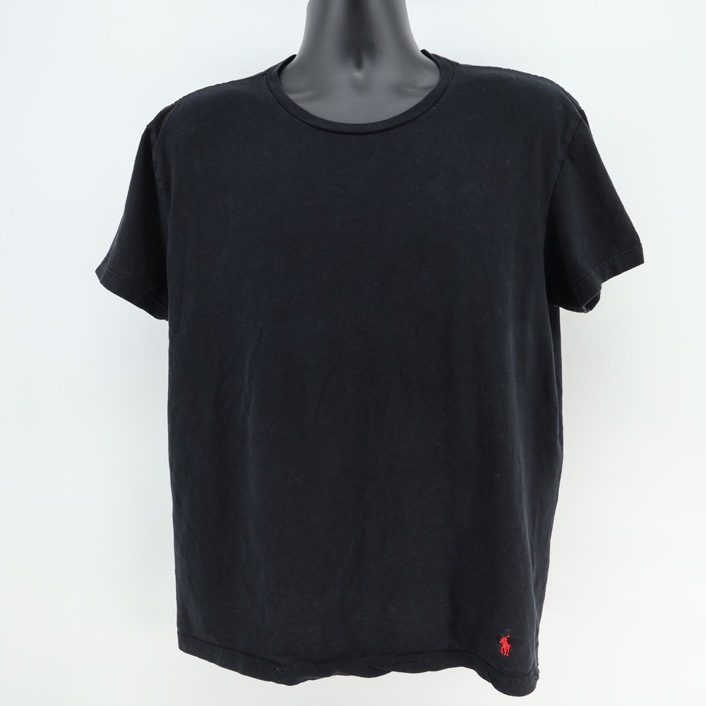 Polo‎ Ralph Lauren Classic Fit Black T-Shirt Men's Large Pony Logo